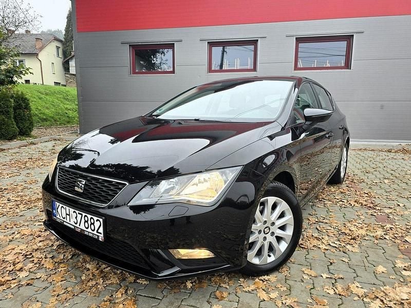 Czarny (metalik) Używany 2017 Seat Leon Hatchback | 44 990 zł (Dobra cena) - Obraz 1/4