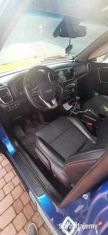 Niebieski Używany 2021 Kia Sportage SUV | 94 000 zł (Dość drogi) - Obraz 1/4