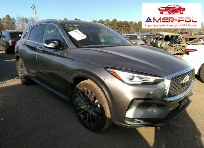 Szary Używany 2021 Infiniti QX50 SUV | 136 000 zł - Obraz 1/4