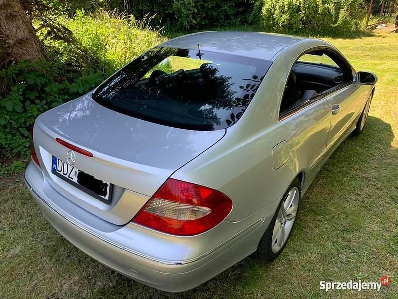 Używany Mercedes CLK200 Avantgarde 184 KM (135 kW) 2005 Srebrny Coupe
