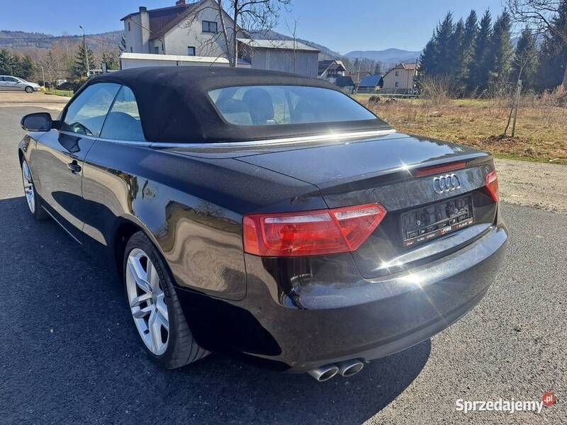 Używany Audi A5 Cabriolet S-Line 2014 Czarny Kabriolet