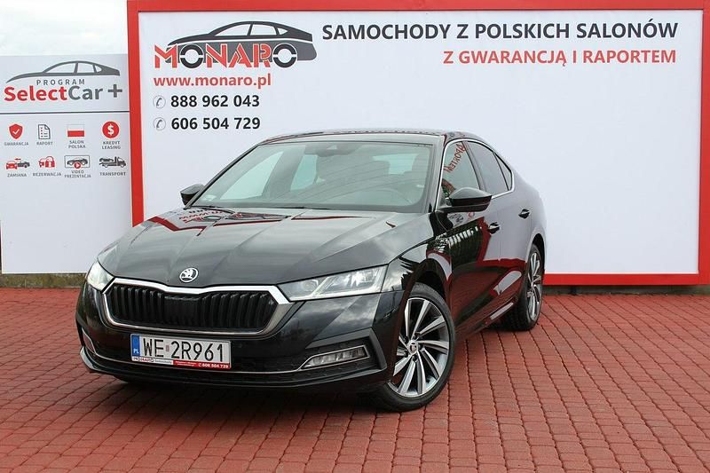 Czarny (metalik) Używany 2021 Skoda Octavia Style Hatchback | 74 900 zł (Drogi) - Obraz 1/4