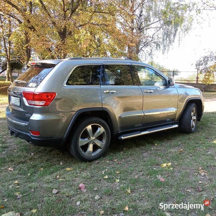 Szary Używany 2012 Jeep Grand Cherokee SUV | 59 500 zł - Obraz 1/4