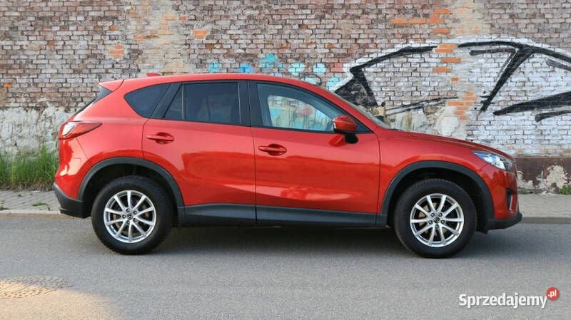 Czerwony Używany 2014 Mazda CX-5 SUV | 51 900 zł (Dobra cena) - Obraz 1/4