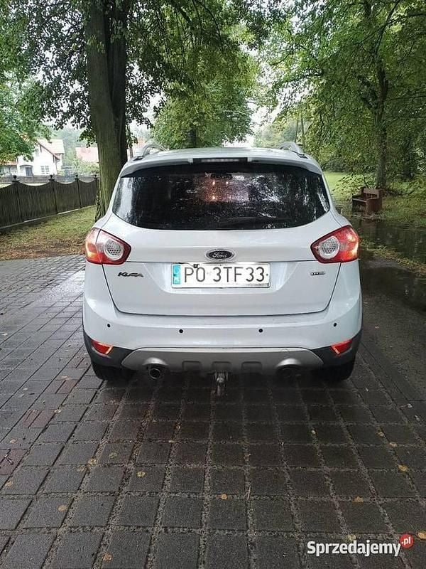 Biały Używany 2008 Ford Kuga SUV | 24 900 zł (Uczciwa cena) - Obraz 1/4