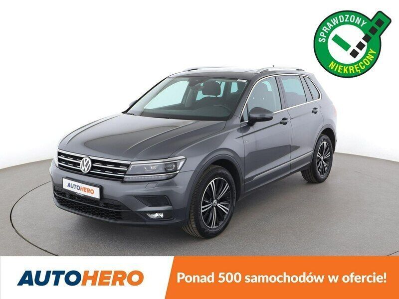 Szary Używany 2019 VW Tiguan SUV | 78 600 zł (Uczciwa cena) - Obraz 1/3