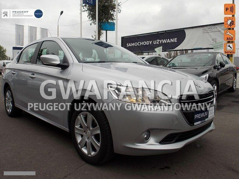 Srebrny (metalik) Używany 2012 Peugeot 301 Sedan/Limuzyna | 38 900 zł - Obraz 1/4