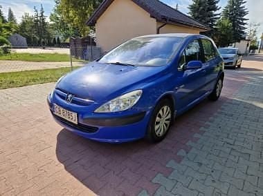 Niebieski Używany 2003 Peugeot 307 Hatchback | 2700 zł (Super Cena) - Obraz 1/4
