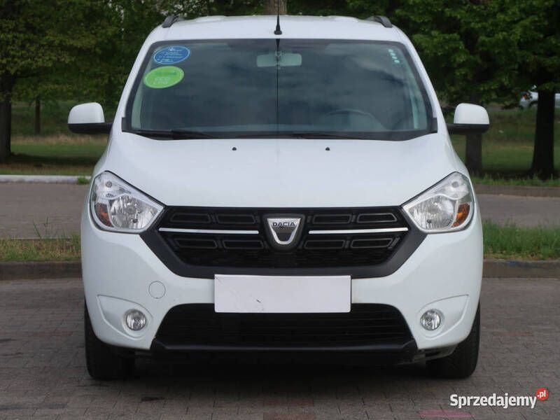 Biały Używany 2018 Dacia Lodgy Minivan | 43 999 zł (Uczciwa cena) - Obraz 1/4