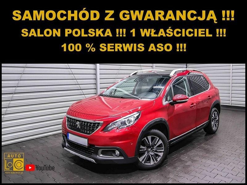 Używany Peugeot 2008 130 KM (95 kW) 2019 Czerwony (metalik) SUV