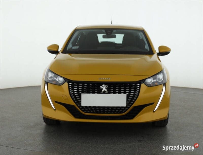 Żółty Używany 2021 Peugeot 208 Hatchback | 48 499 zł (Uczciwa cena) - Obraz 1/4