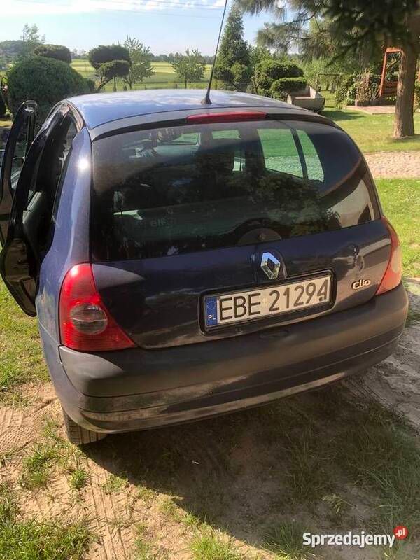 Używany Renault Clio II 2003 Niebieski Sedan/Limuzyna
