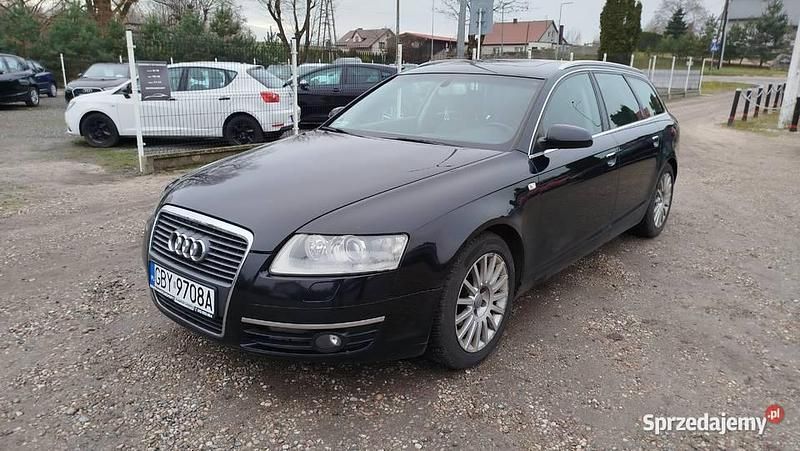 Czarny Używany 2008 Audi A6 Kombi | 19 900 zł (Uczciwa cena) - Obraz 1/4