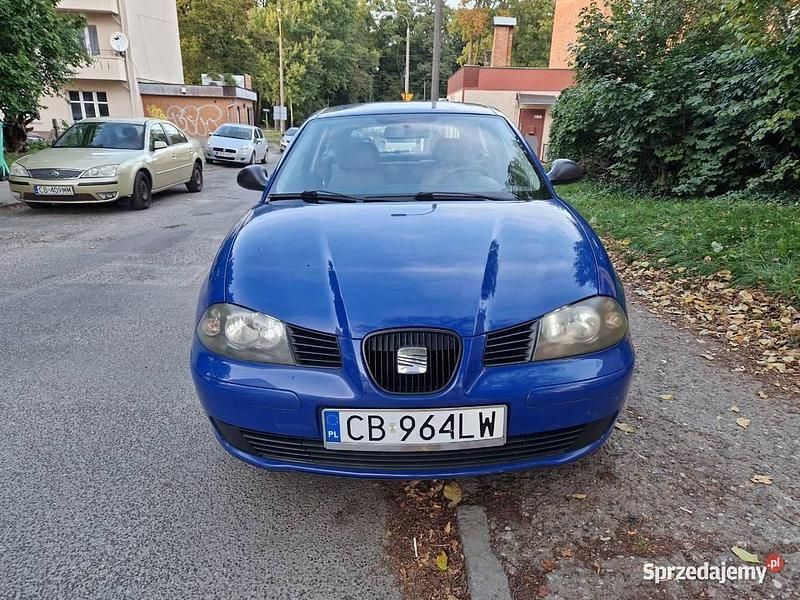 Niebieski Używany 2003 Seat Ibiza Hatchback | 3700 zł - Obraz 1/4