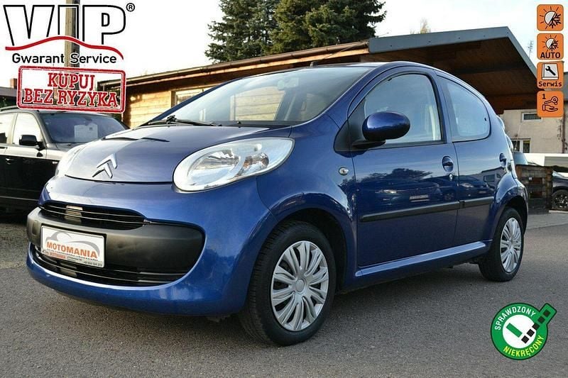 Niebieski Używany 2007 Citroën C1 Hatchback | 9999 zł (Uczciwa cena) - Obraz 1/4
