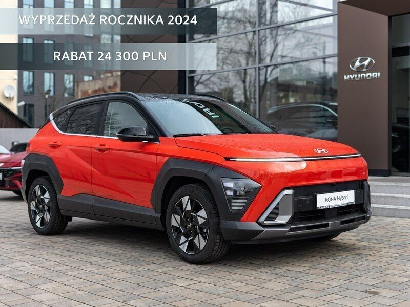 Pomarańczowy (metalik) Używany 2024 Hyundai Kona SUV | 149 200 zł (Drogi) - Obraz 1/4