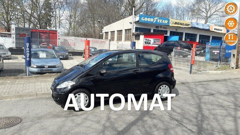 Używany Mercedes A150 95 KM (69 kW) 2006 Czarny Hatchback