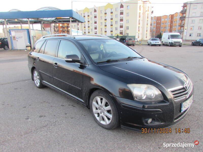 Czarny Używany 2008 Toyota Avensis T2 Kombi | 7500 zł (Super Cena) - Obraz 1/4