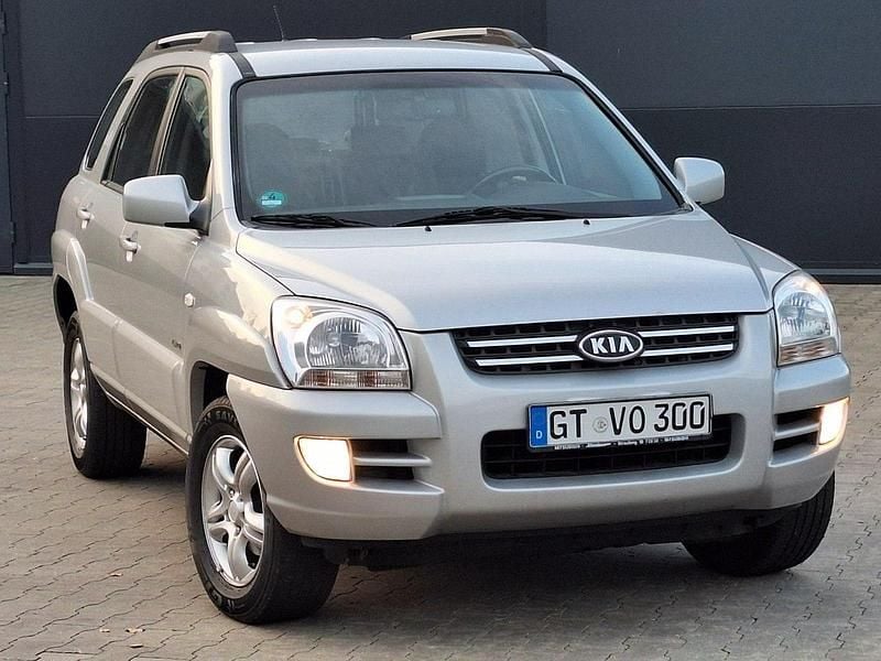 Srebrny Używany 2007 Kia Sportage Active SUV | 26 900 zł (Uczciwa cena) - Obraz 1/4