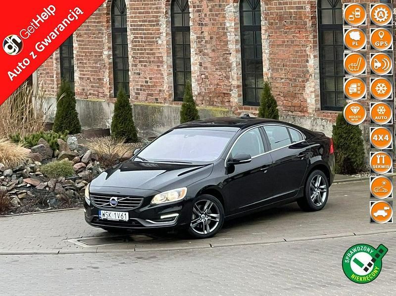 Czarny Używany 2015 Volvo S60 Sedan/Limuzyna | 67 900 zł - Obraz 1/4