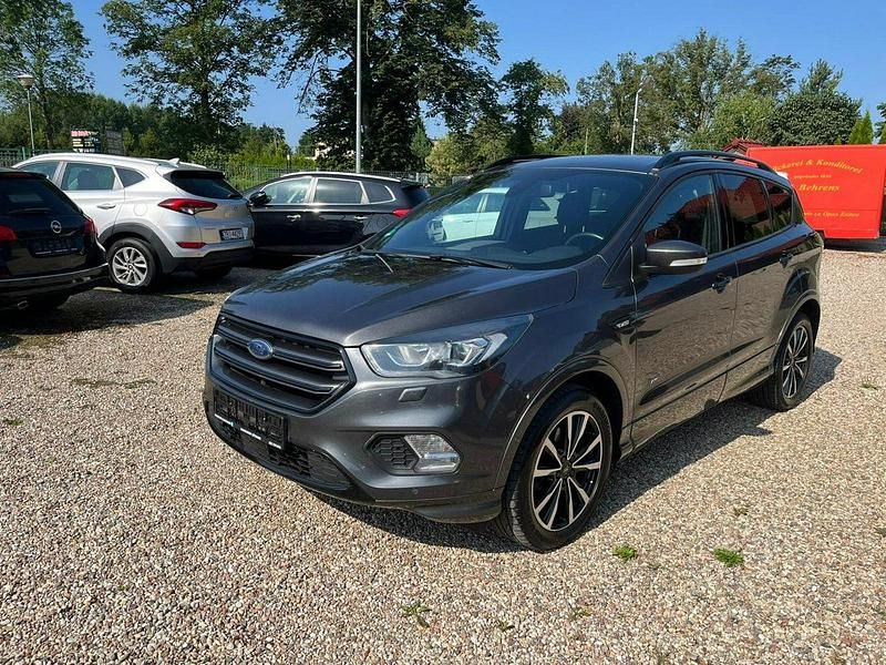 Szary (metalik) Używany 2018 Ford Kuga SUV | 57 000 zł (Uczciwa cena) - Obraz 1/4