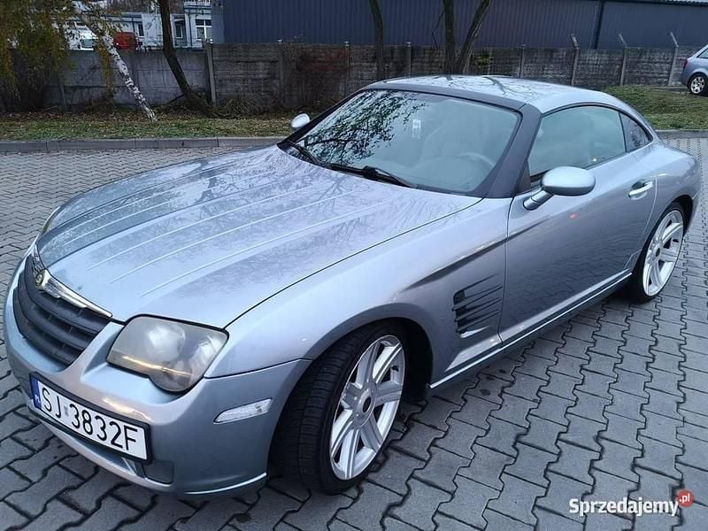 Srebrny Używany 2004 Chrysler Crossfire Coupe | 24 999 zł - Obraz 1/4