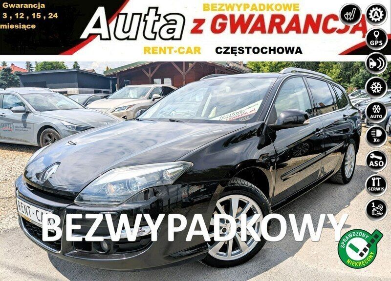 Grafitowy (metalik) Używany 2011 Renault Laguna III Kombi | 21 900 zł (Uczciwa cena) - Obraz 1/4