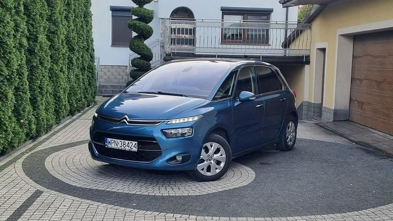 Niebieski (metalik) Używany 2014 Citroën C4 Picasso Minivan | 30 900 zł (Uczciwa cena) - Obraz 1/4