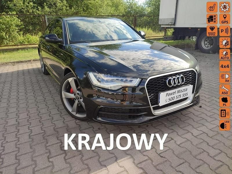 Czarny (metalik) Używany 2011 Audi A6 Comfort Coupe | 52 900 zł (Uczciwa cena) - Obraz 1/4
