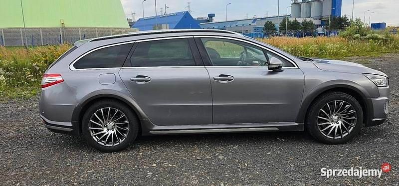 Srebrny Używany 2015 Peugeot 508 RXH Kombi | 42 000 zł - Obraz 1/4