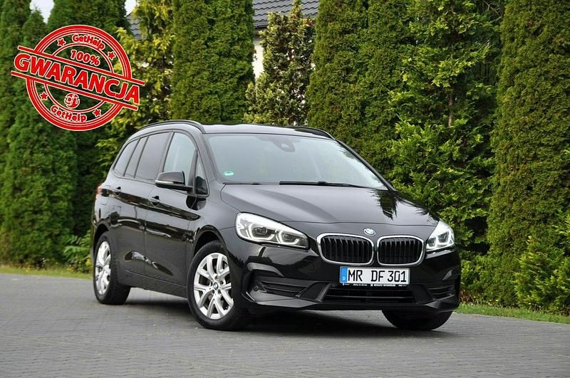 Czarny (metalik, perła) Używany 2019 BMW 218 Sport Line Minivan | 64 900 zł (Uczciwa cena) - Obraz 1/4