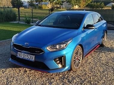 Niebieski Używany 2019 Kia ProCeed GT 2 Hatchback | 62 900 zł - Obraz 1/4