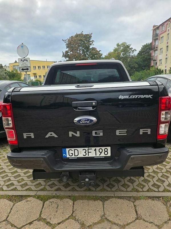 Używany Ford Ranger 2018 Czarny Pickup