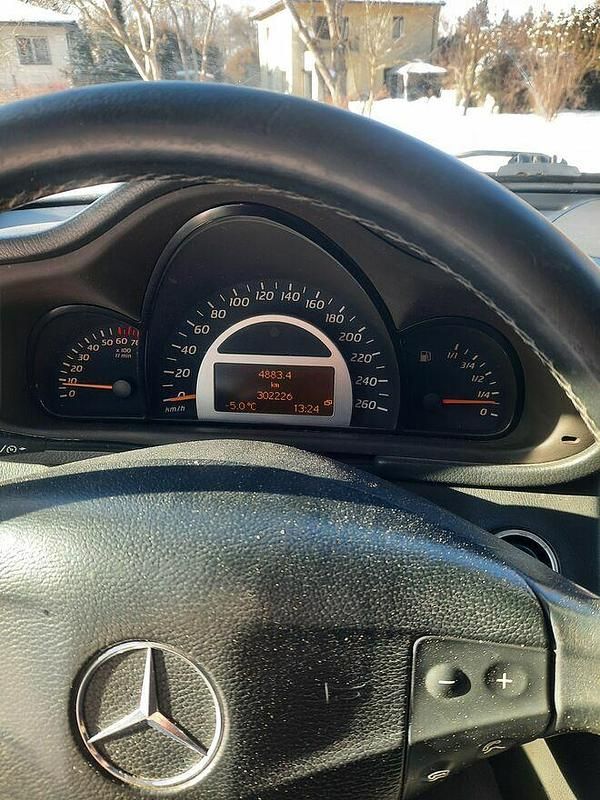 Srebrny Używany 2004 Mercedes C180 Coupe | 4700 zł (Uczciwa cena) - Obraz 1/4