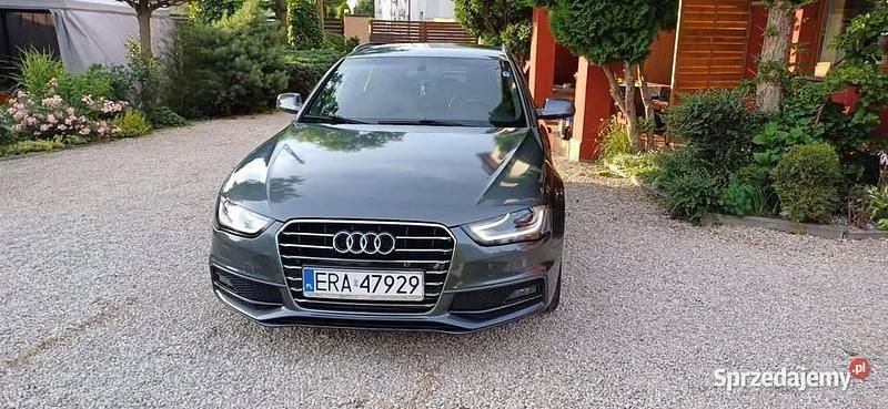Szary Używany 2014 Audi A4 S-Line Kombi | 56 900 zł (Uczciwa cena) - Obraz 1/4