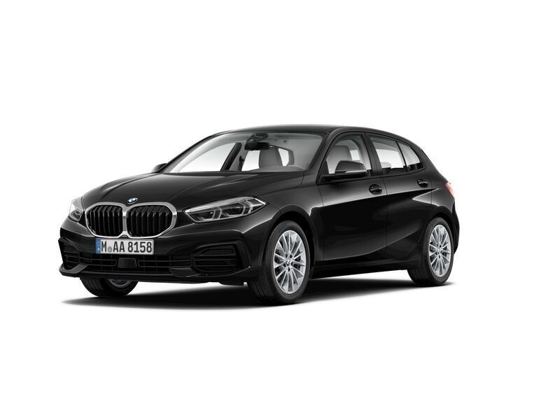 Czarny szafir metalizowany Używany 2022 BMW 118 Advantage Hatchback | 104 900 zł (Dość drogi) - Obraz 1/3