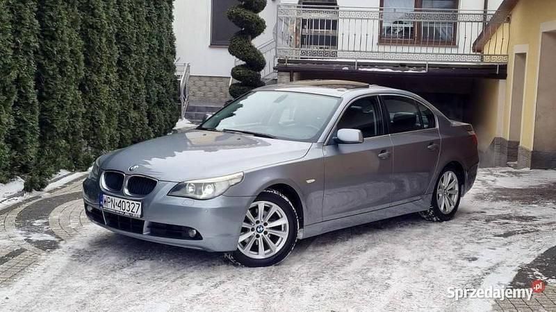 Używany BMW 525 192 KM (141 kW) 2006 Szary (metalik) Sedan/Limuzyna