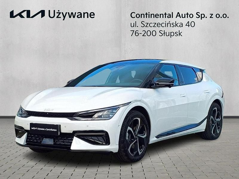 Biały Używany 2023 Kia EV6 SUV | 158 900 zł - Obraz 1/4