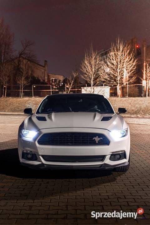 Biały Używany 2016 Ford Mustang GT Coupe | 122 900 zł (Drogi) - Obraz 1/4