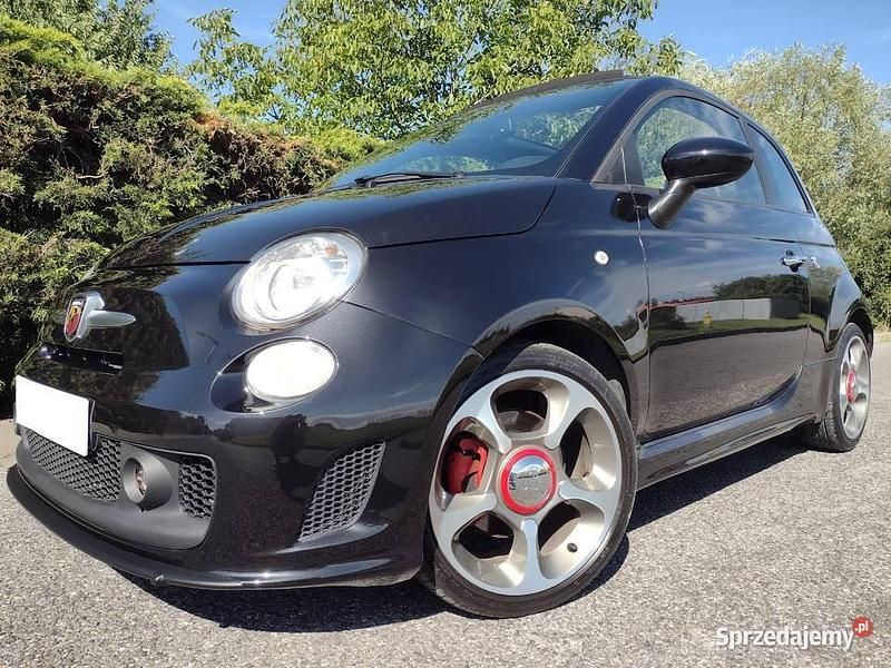 Czarny Używany 2015 Fiat 500C Abarth Kabriolet | 43 000 zł - Obraz 1/4