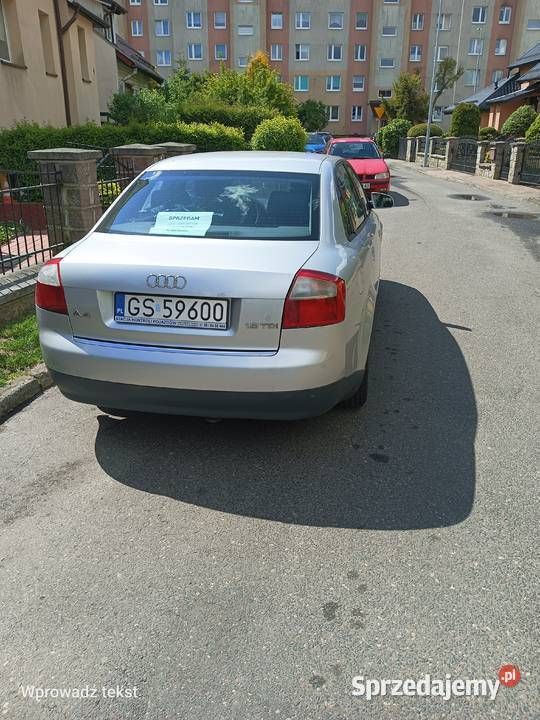 Srebrny Używany 2004 Audi A4 Sedan/Limuzyna | 12 500 zł (Uczciwa cena) - Obraz 1/3
