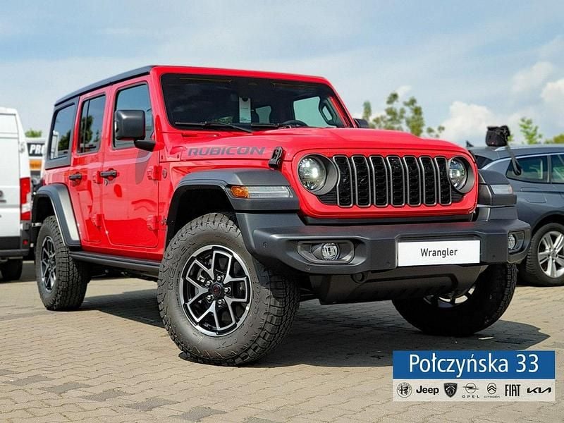Nowe Jeep Wrangler 272 KM (200 kW) 2025 Czerwony SUV
