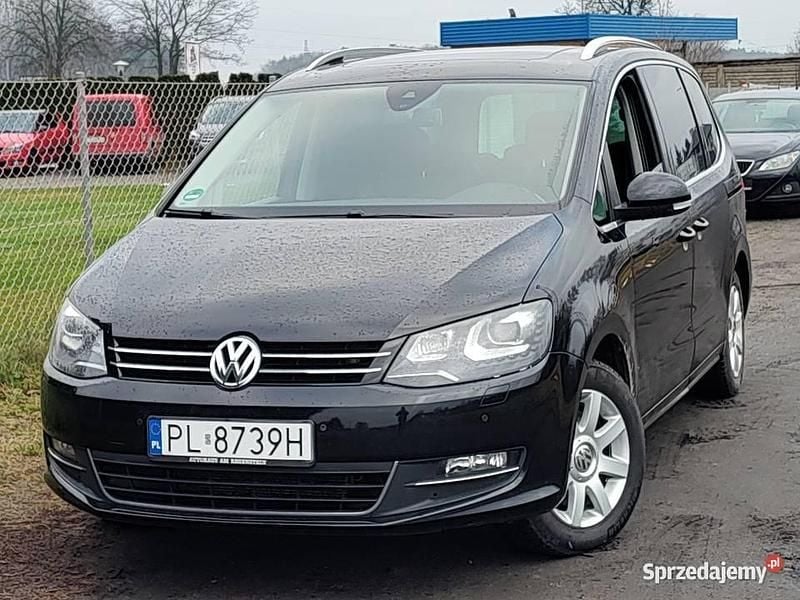 Używany VW Sharan 2013 Czarny Minivan