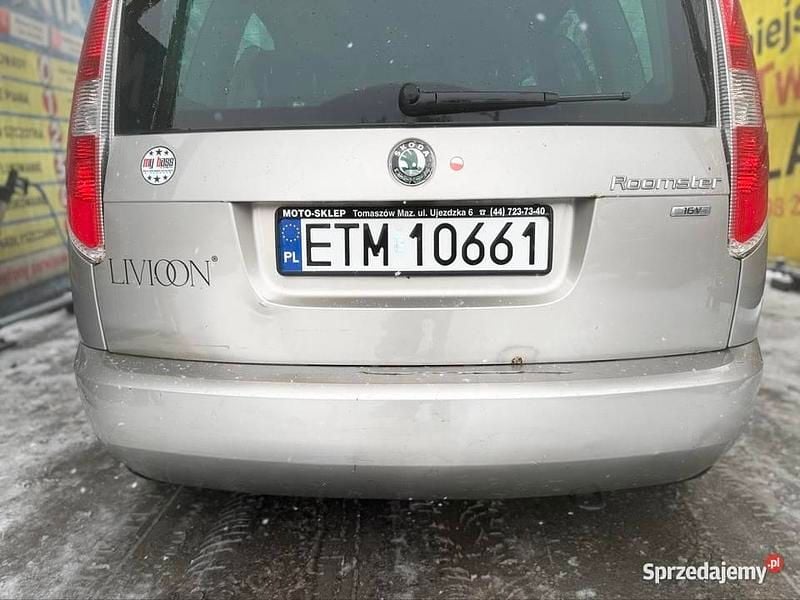 Używany Skoda Roomster 2006 Srebrny Minivan