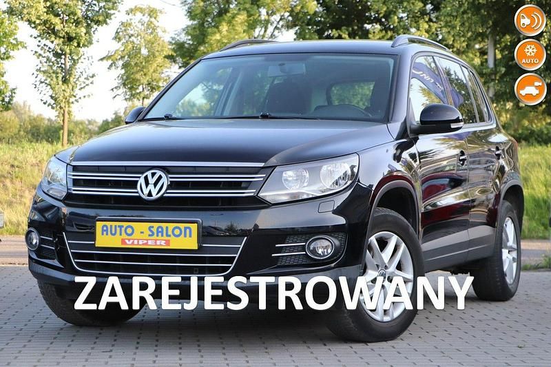 Czarny Używany 2011 VW Tiguan SUV | 44 800 zł (Dość drogi) - Obraz 1/4