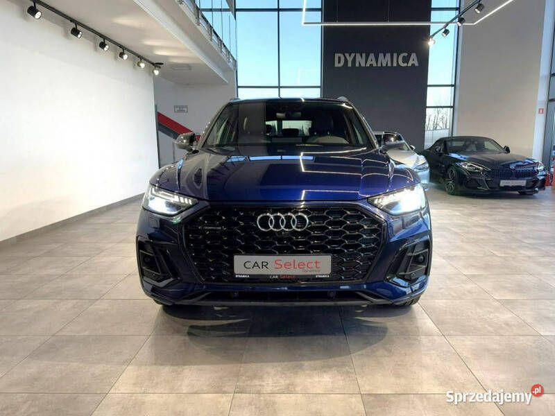 Niebieski Używany 2021 Audi Q5 Sportback S-Line SUV | 196 900 zł (Uczciwa cena) - Obraz 1/3