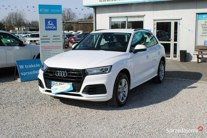 Niebieski Używany 2019 Audi Q5 S-Line SUV | 109 899 zł (Uczciwa cena) - Obraz 1/4