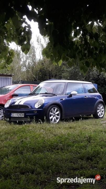 Niebieski Używany 2003 Mini Cooper Coupé Coupe | 7000 zł - Obraz 1/2