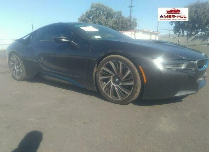 Szary Używany 2015 BMW i8 Coupe | 215 000 zł - Obraz 1/4