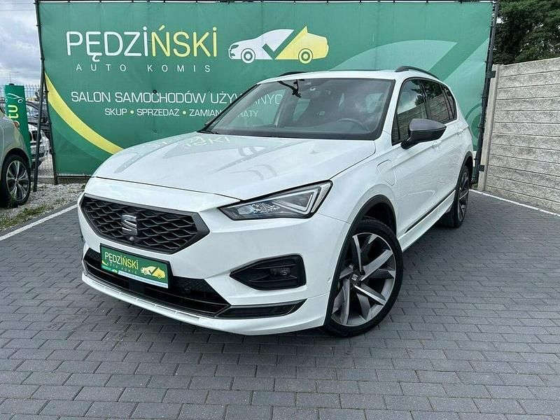 Biały Używany 2021 Seat Tarraco FR SUV | 124 900 zł - Obraz 1/4